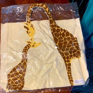 Giraffe tote bag